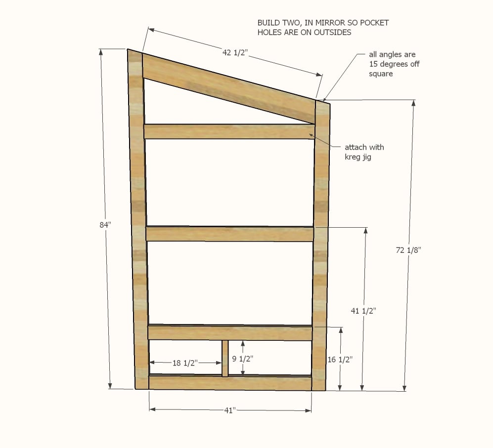 Outhouse Plan for Cabin Ana White